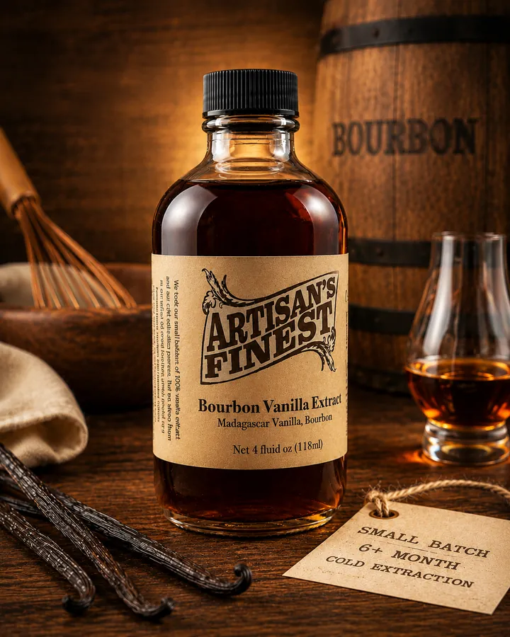 Artisan's Finest Bourbon Vanilla Extract bottle