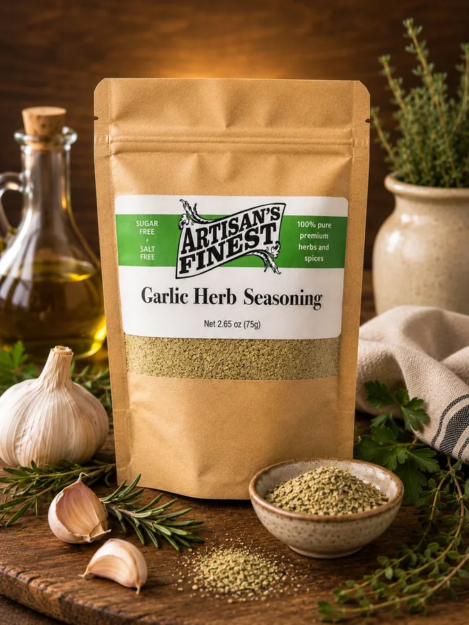 Artisan's Finest Garlic Herb Seasoning