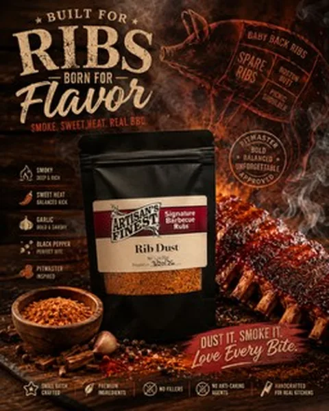 Artisan's Finest Rib Dust BBQ Rub