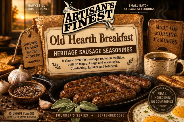 Artisan's Finest Old Hearth Breakfast sausage seasoning