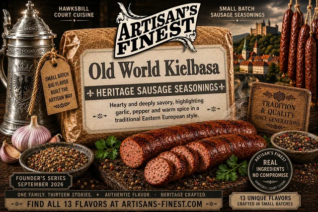 Artisan's Finest Old World Kielbasa sausage seasoning