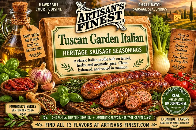 Artisan's Finest Tuscan Garden Italian sausage seasoning