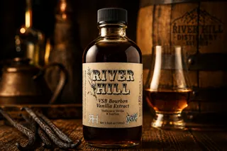 Bottle of Artisan's Finest vanilla extract